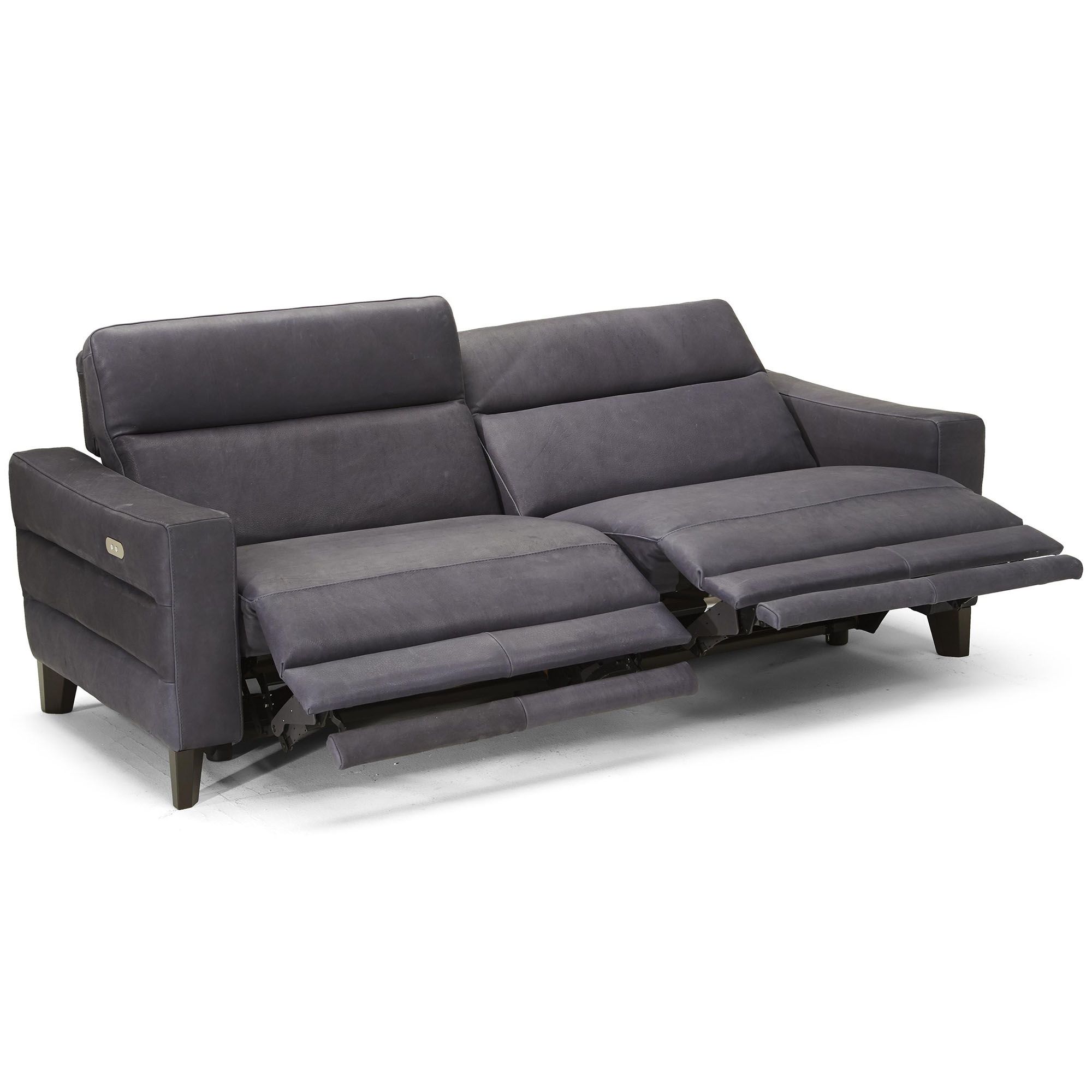 Natuzzi Editions Uffizi Electric Reclining 3 Seater Sofa Leather