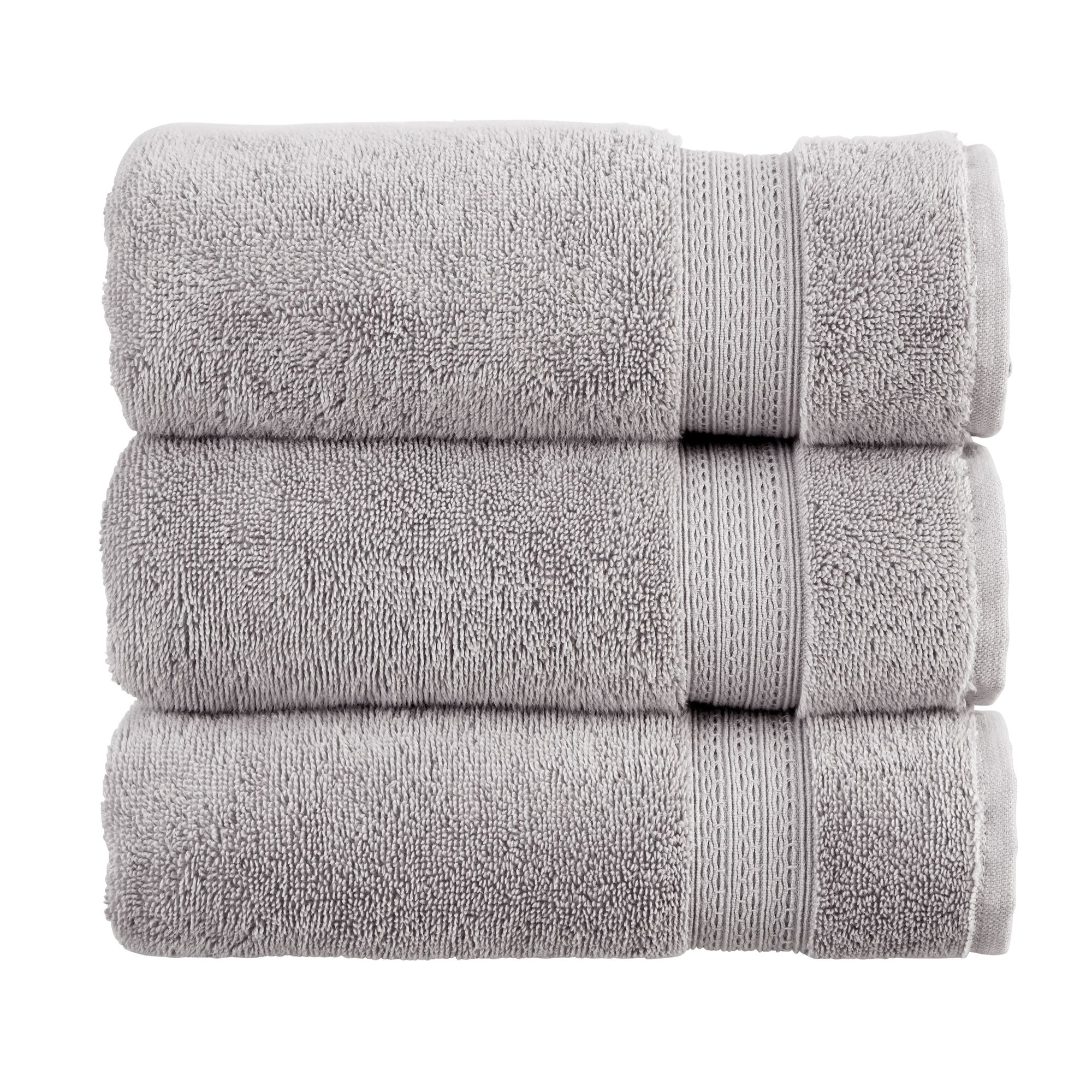 Christy Tempo Towel Silver - Hand Towels - Meubles