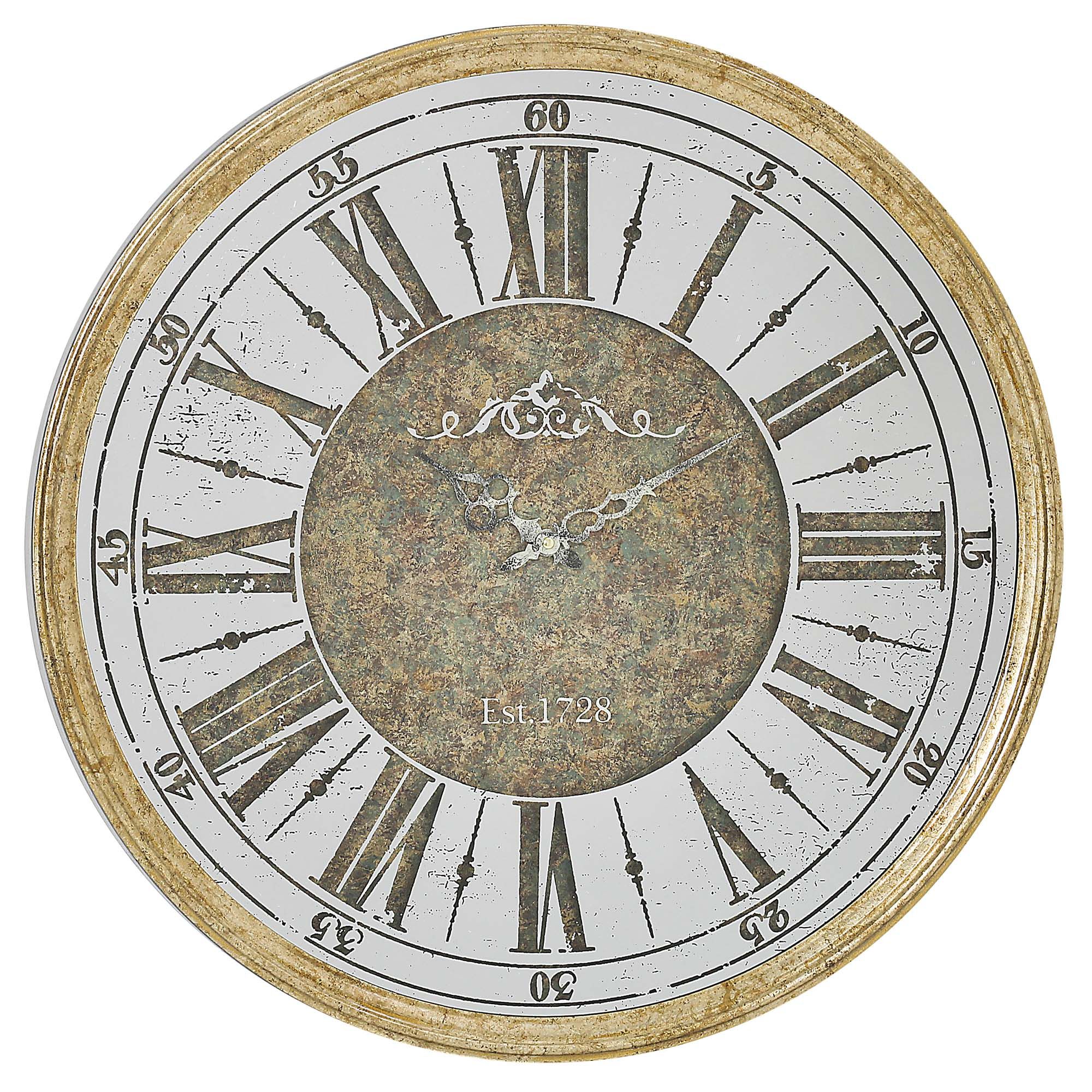 Mindy Brownes Emma Clock Champagne Silver - Clocks - Meubles