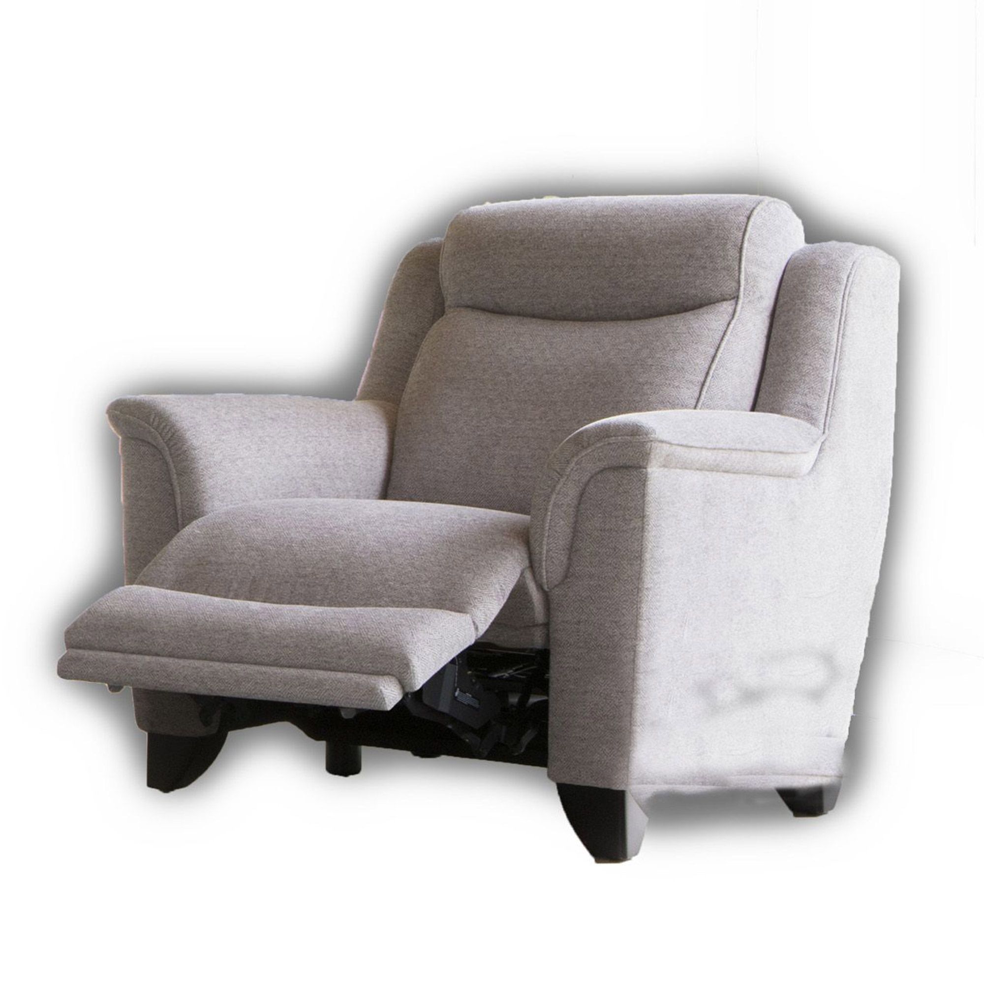 Parker Knoll Manhattan Electric Reclining Armchair Fabric B - Reclining ...