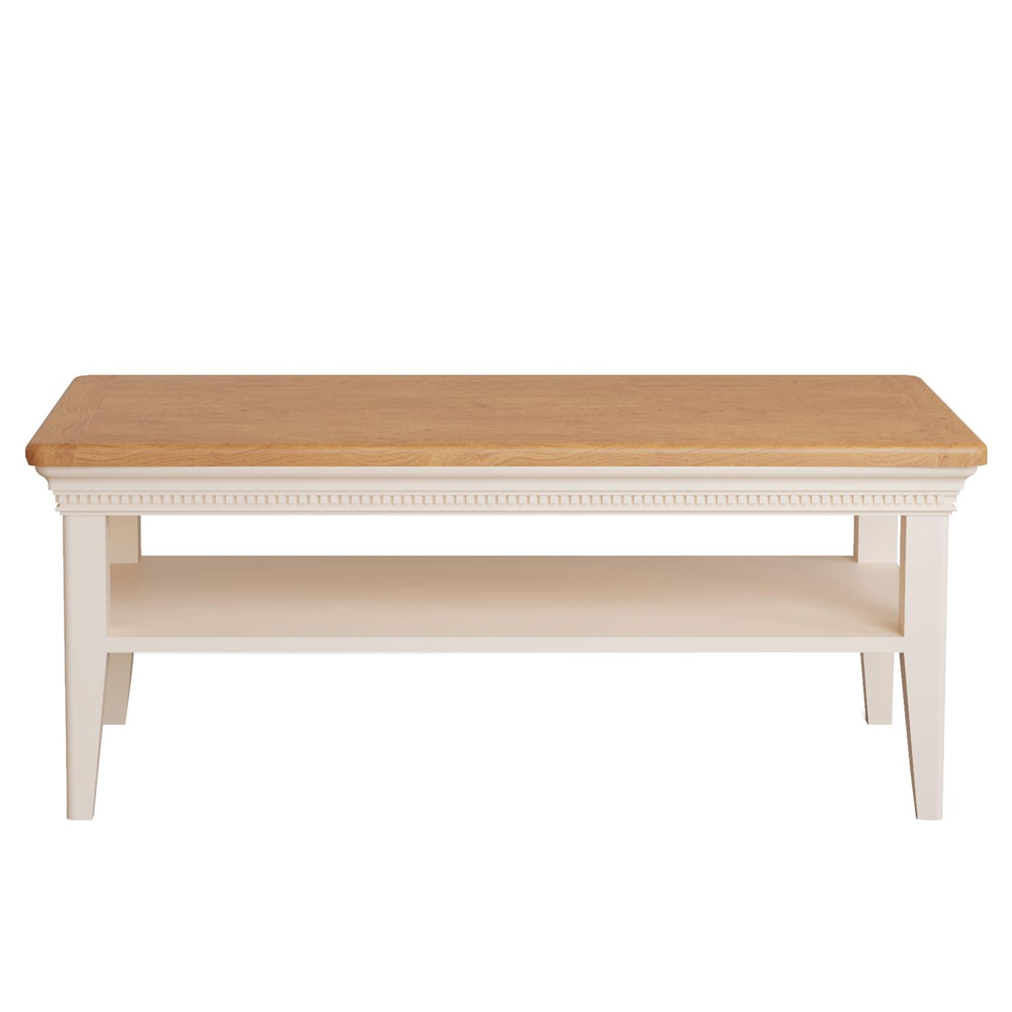 Bellingham Coffee Table Painted Off White With Oak Top Coffee Tables Meubles