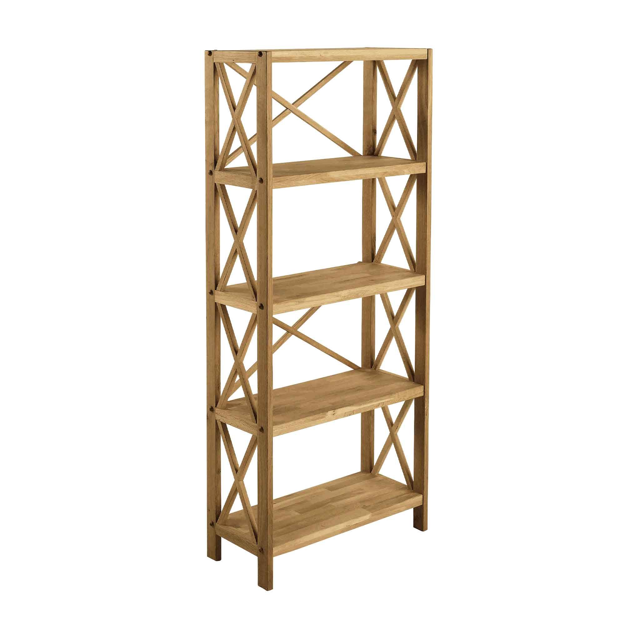 Royal Oak 4 Shelf Bookcase - Meubles