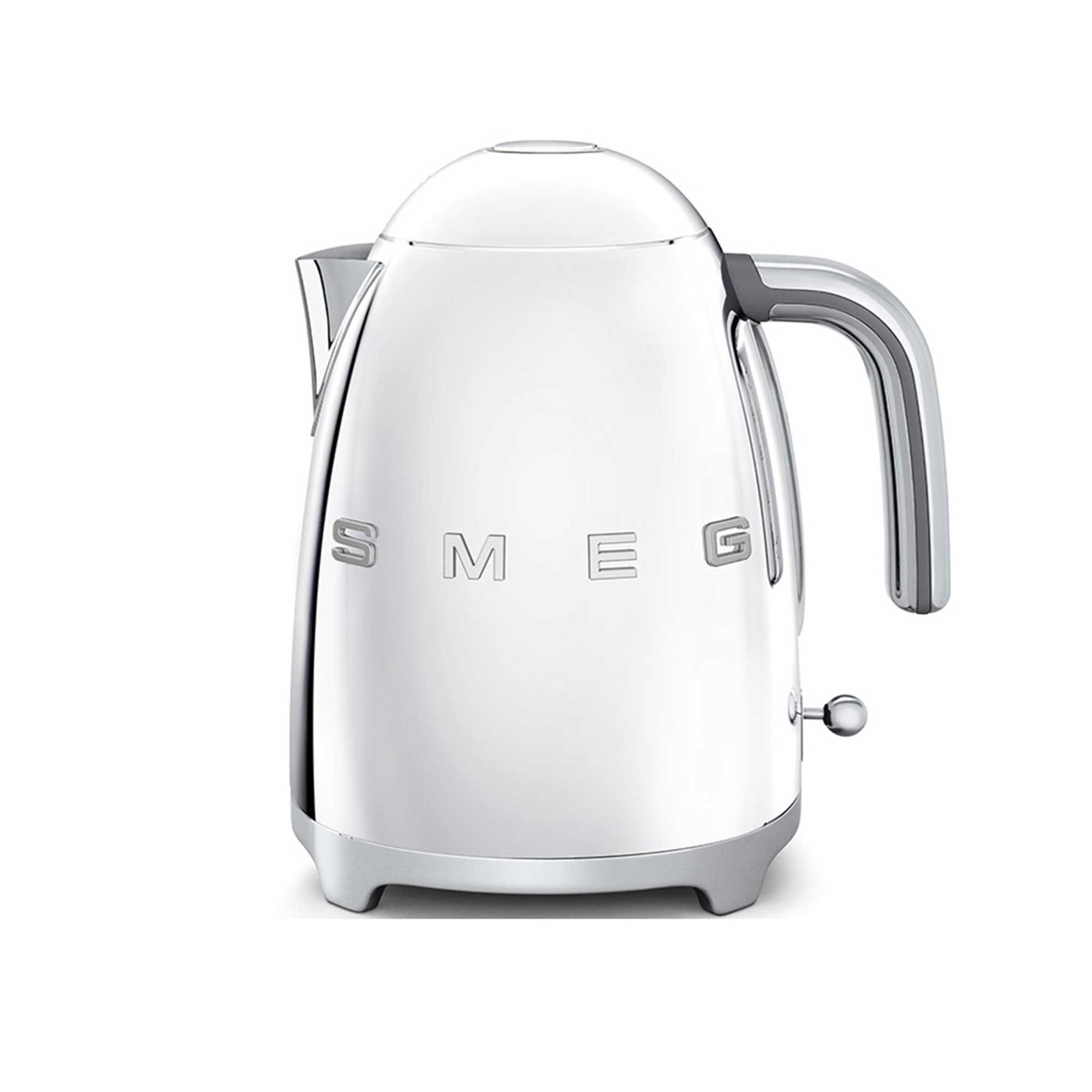 Smeg SMEG 1.7L Retro Kettle Stainless Steel - Kettles - Meubles