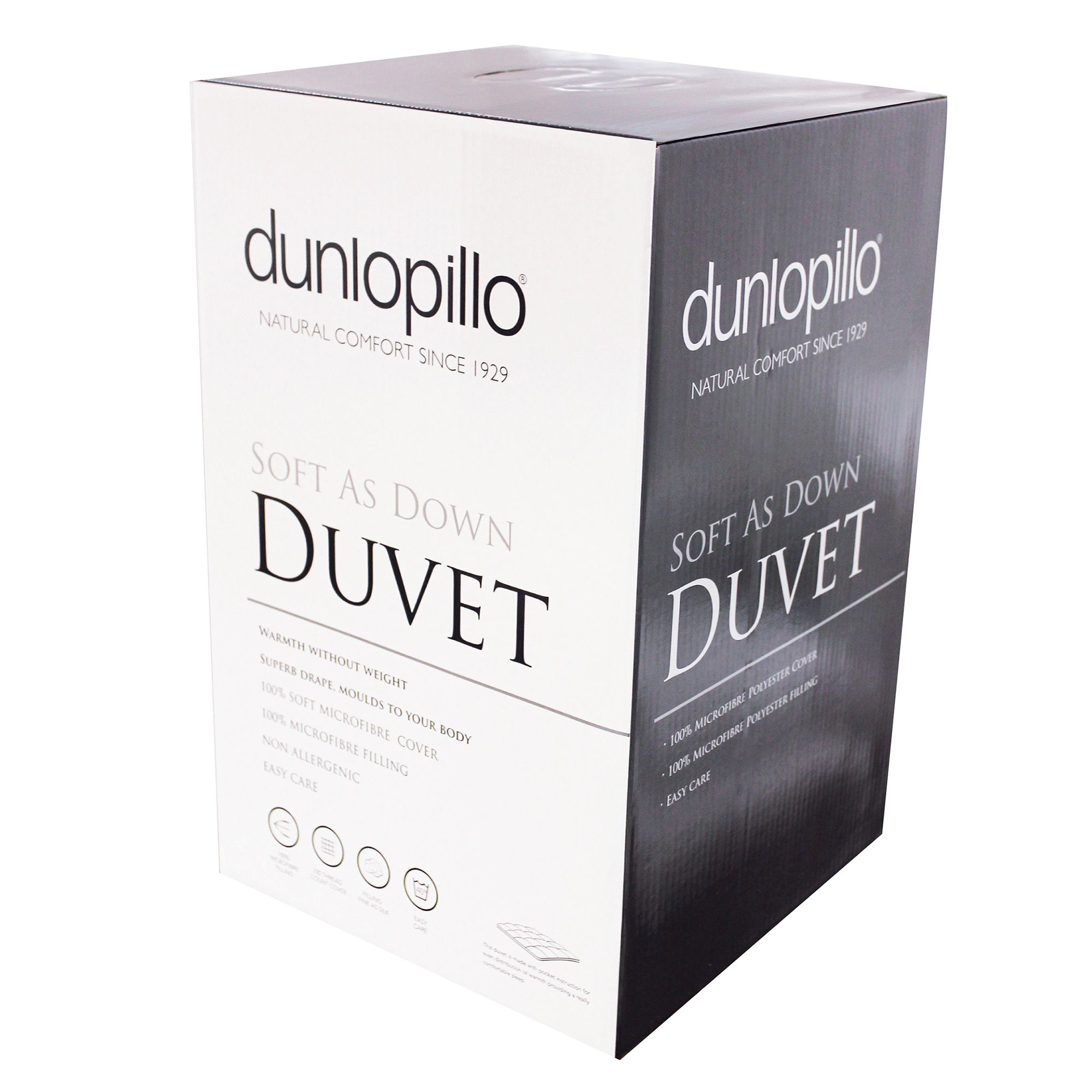 Dunlopillo Soft As Down King Duvet 10 5 Tog Duvets Meubles