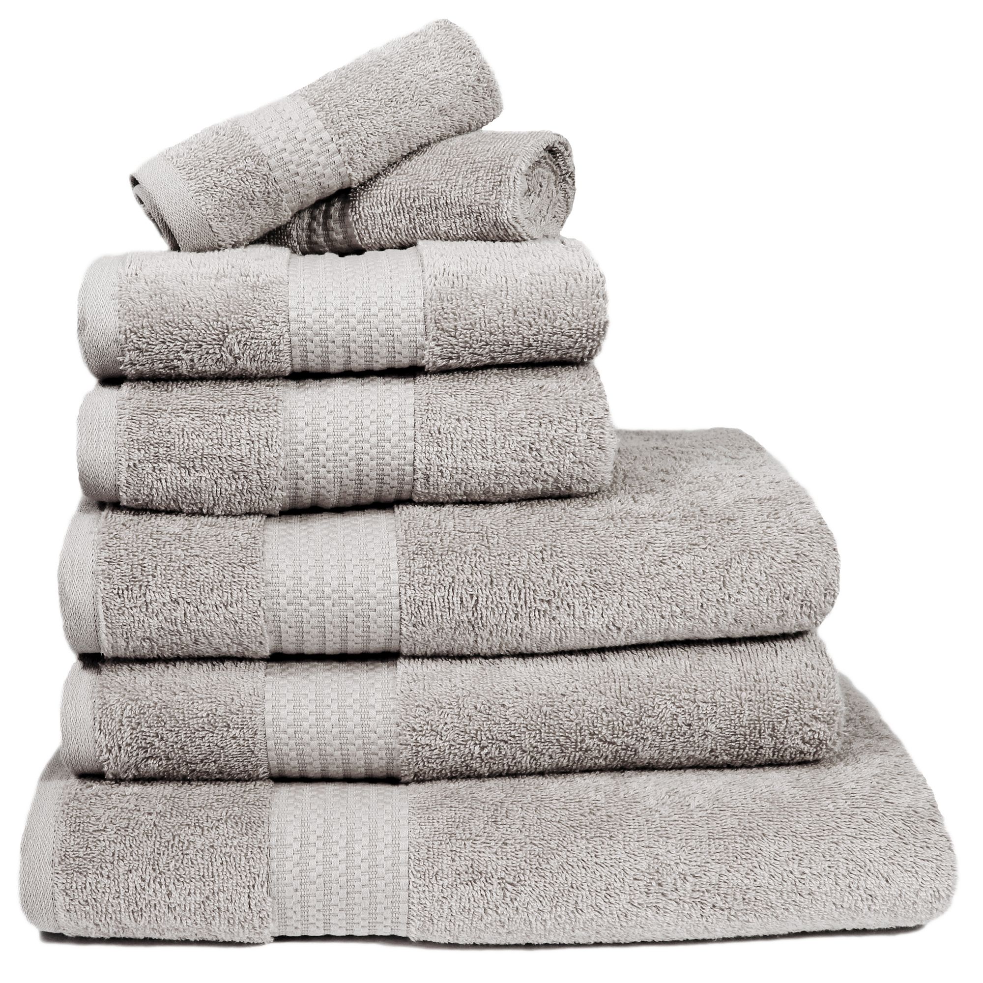 Restmor Madison Bath Towel Silver - Bath Towels - Meubles