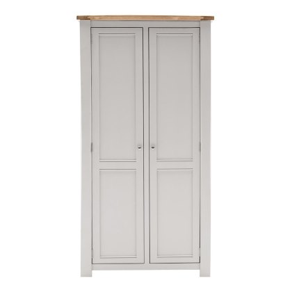 Colby 2 Door Wardrobe Painted Grey