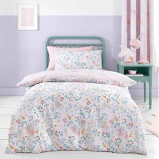 Fairytale Unicorn Duvet Cover Set Pink (Multiple Sizes)