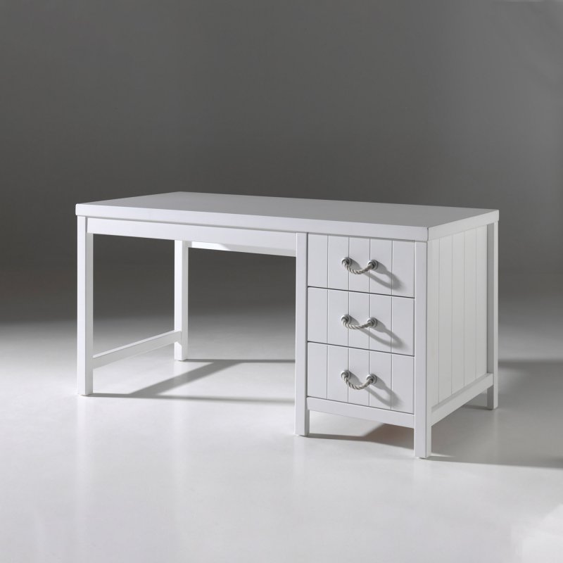 Office desk online white with drawers