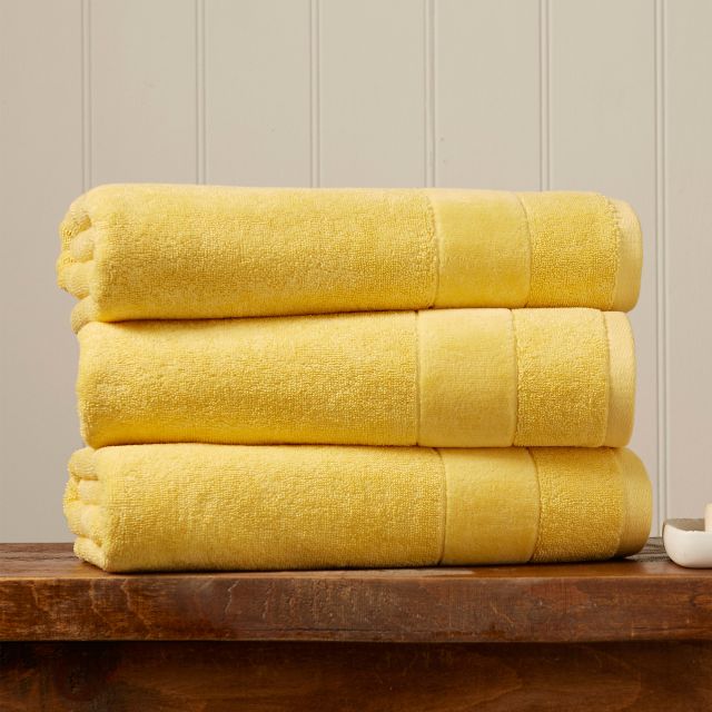 Christy Prism Bath Mat Yellow All Towel Collections Meubles