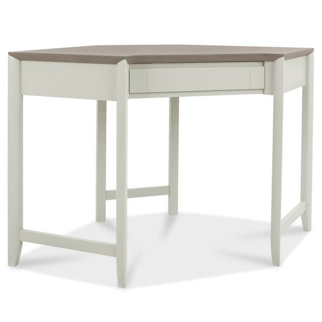 Canneto Grey Washed Oak Soft Grey Corner Desk Desks Meubles