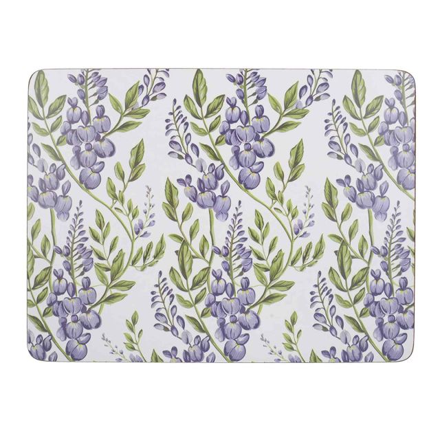 Creative Tops Wisteria Placemats (Set of 6) - Table Mats & Coasters