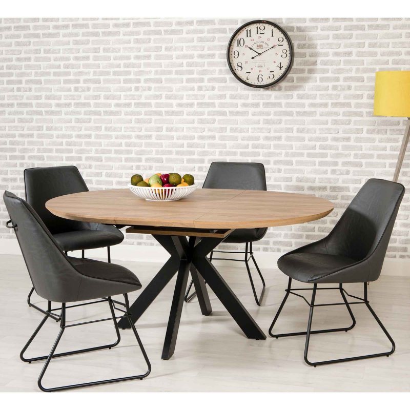 keston white dining set