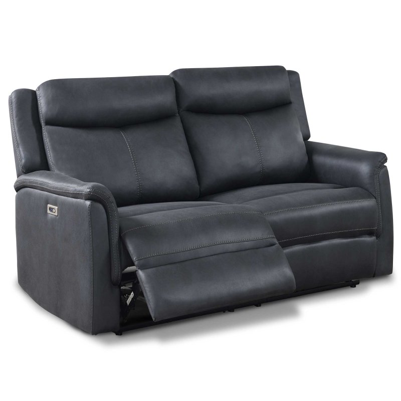 Faux suede 2024 recliner sofa