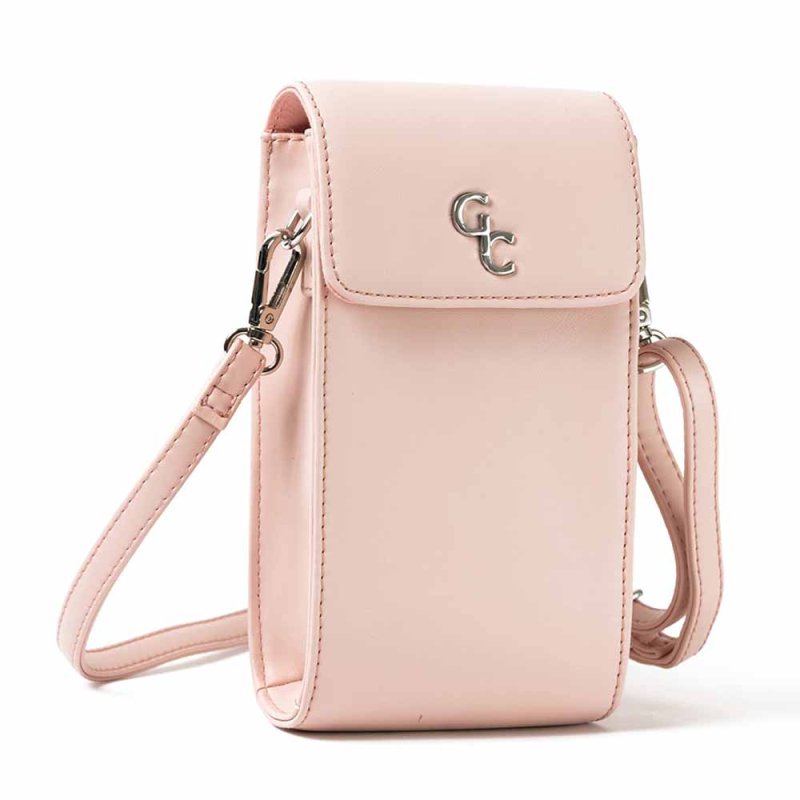 Galway Crystal Mini Crossbody Bag Pink 