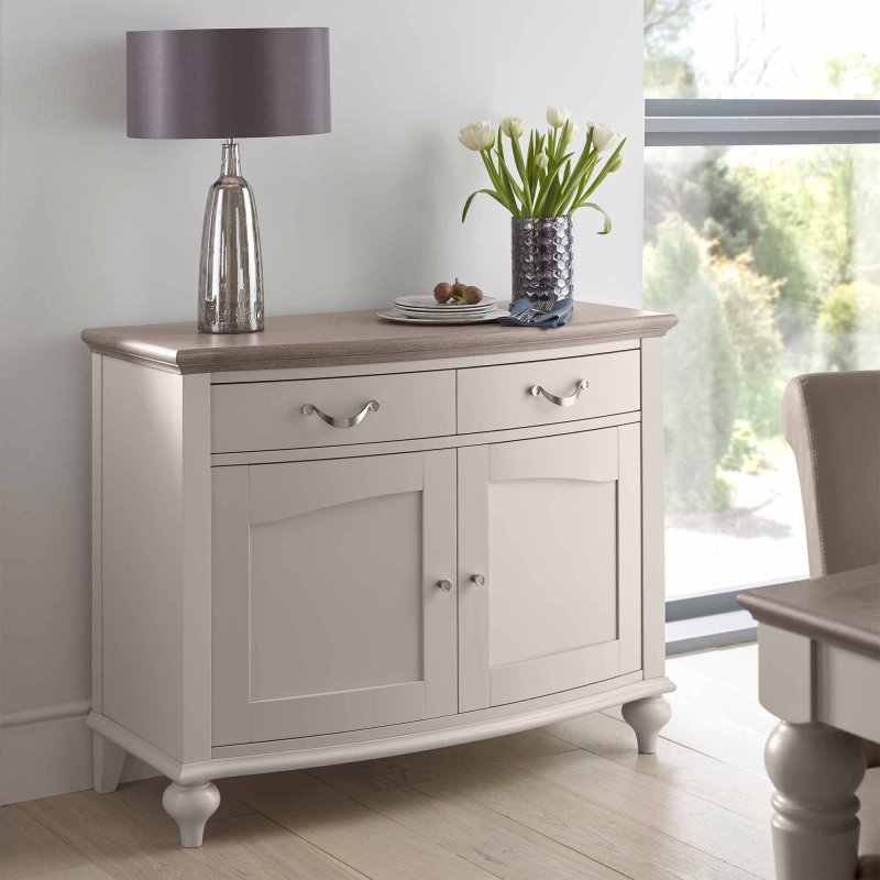 grey and oak sideboards