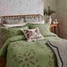 Morris & Co Brophy Reversible King Duvet Cover Green