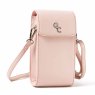 Galway Crystal Mini Crossbody Bag Pink 