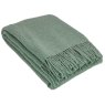 Boucle Throw 140cm x 200cm Smoke Green